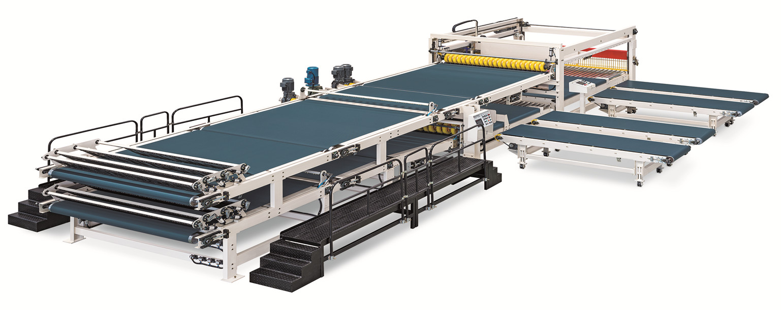 NC servo double layer up & down stacker